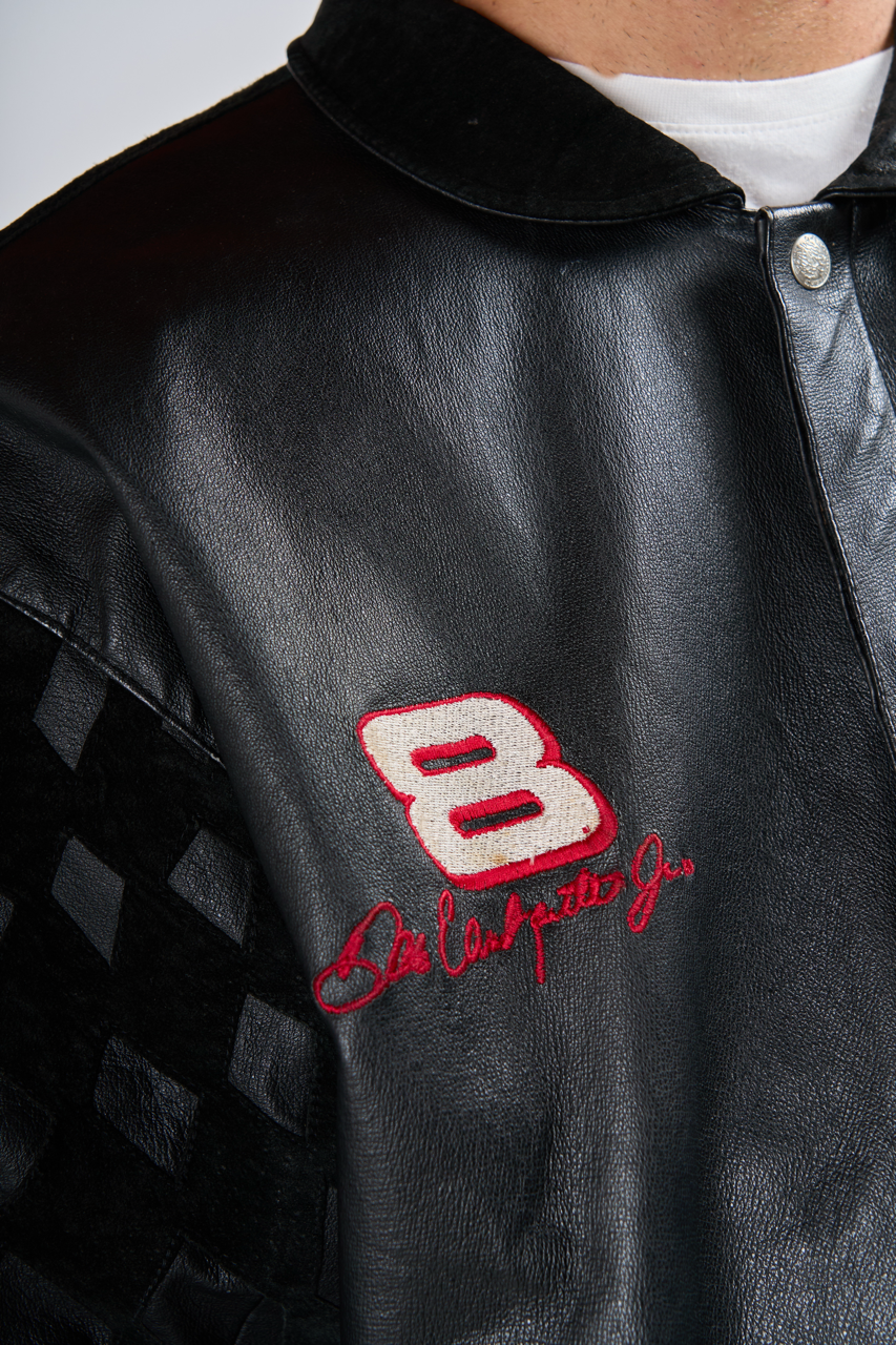 2004 Jeff Hamilton x Nascar Daytona 500 Leather Suede Jacket (L/XL)