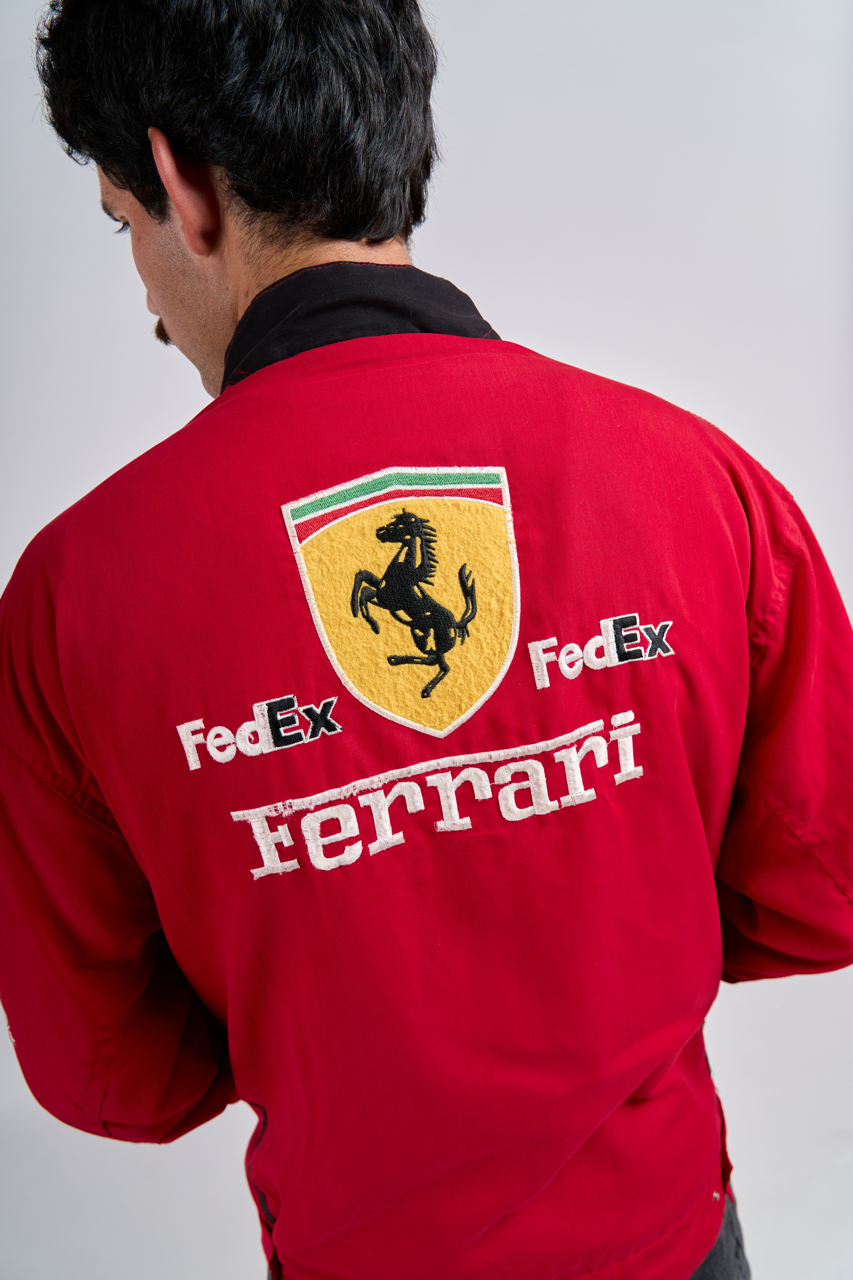 2000 Vintage Ferrari x Feedex Racing Jacket (L/XL)