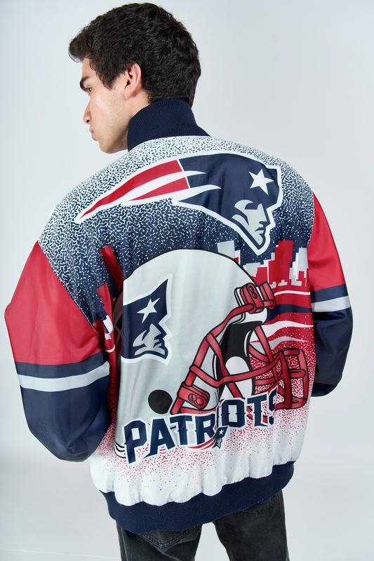 NFL New England Patriots Big Logo Jacket (XXL)