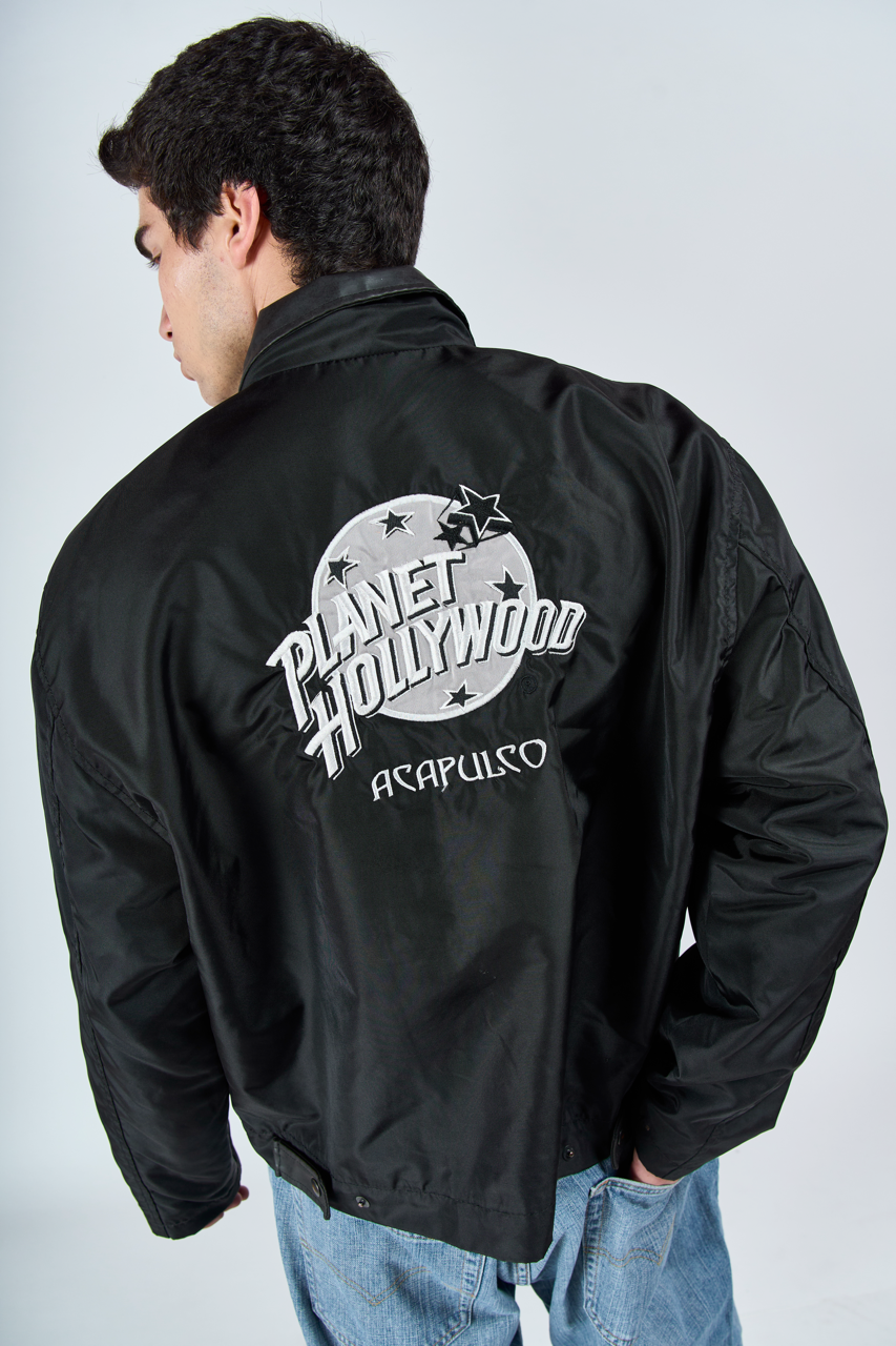 1990 Planet Hollywood Acapulco Vegan Leather Racing Jacket (M/L)