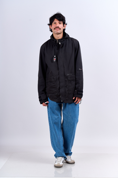 2000 Diesel Indigo Tech Gorpcore Jacket (L/XL)