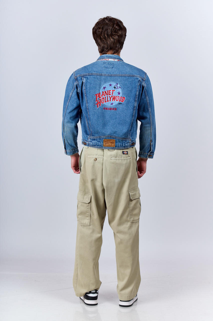 1990 Planet Hollywood Phoenix Boxy Denim Jacket (S)