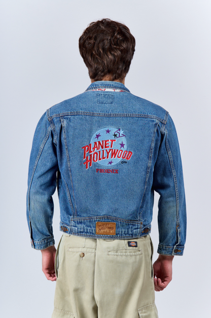 1990 Planet Hollywood Phoenix Boxy Denim Jacket (S)