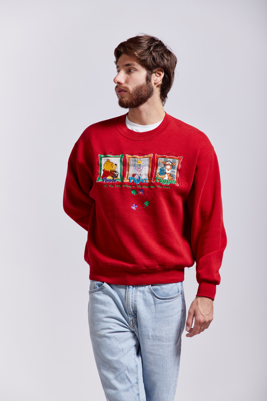 1990 Disney Winnie The Pooh Crewneck (S/M)