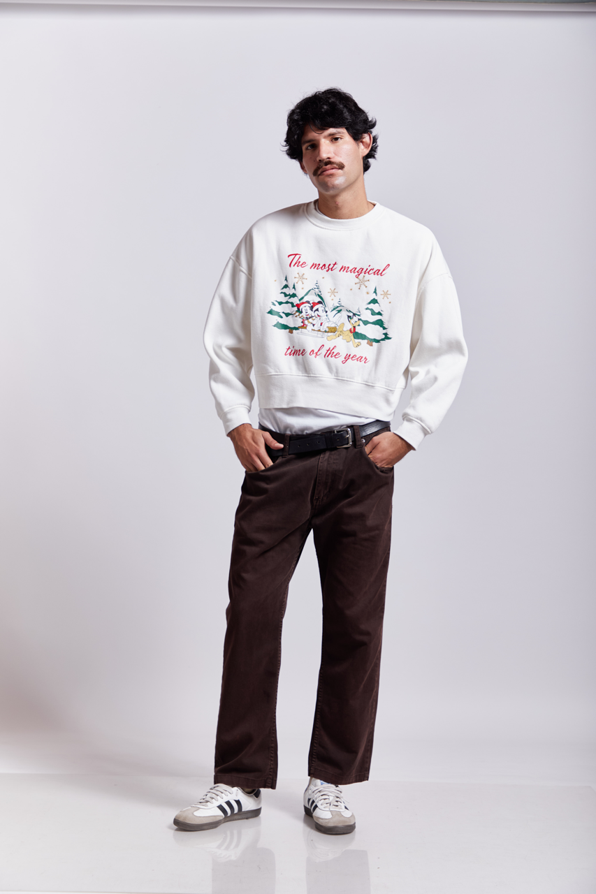 2010 Disney Christmas Crop Crewneck (S/M)