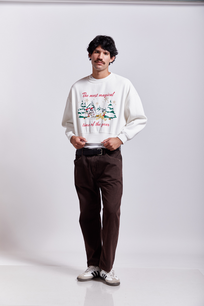 2010 Disney Christmas Crop Crewneck (S/M)