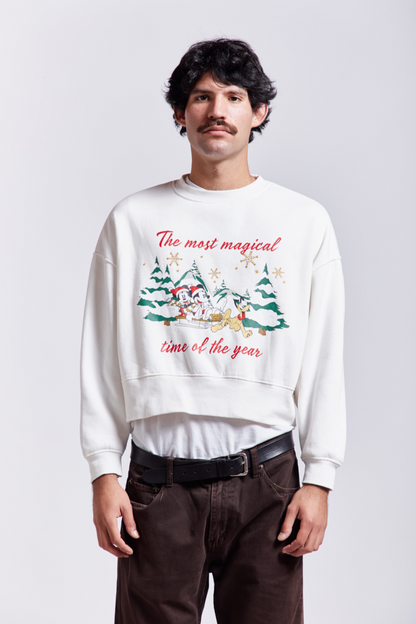 2010 Disney Christmas Crop Crewneck (S/M)