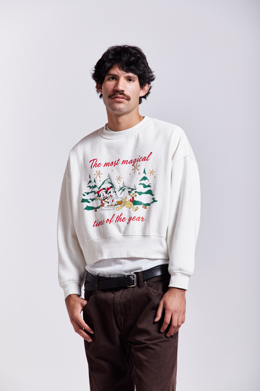 2010 Disney Christmas Crop Crewneck (S/M)