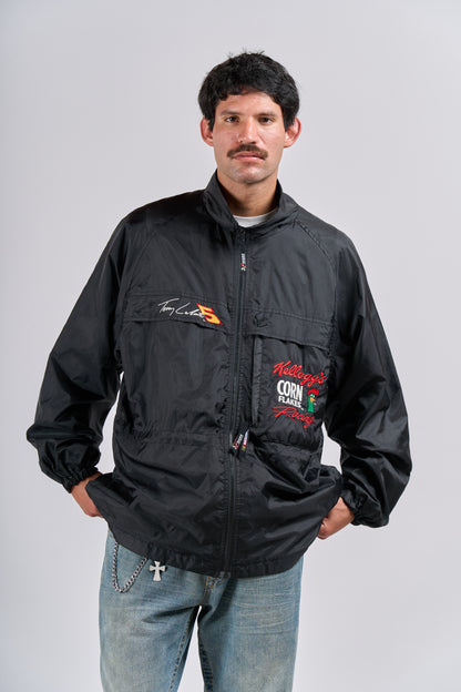 2000 Nascar Kellog's Racing Jacket /Convertible en bolso (M/L)