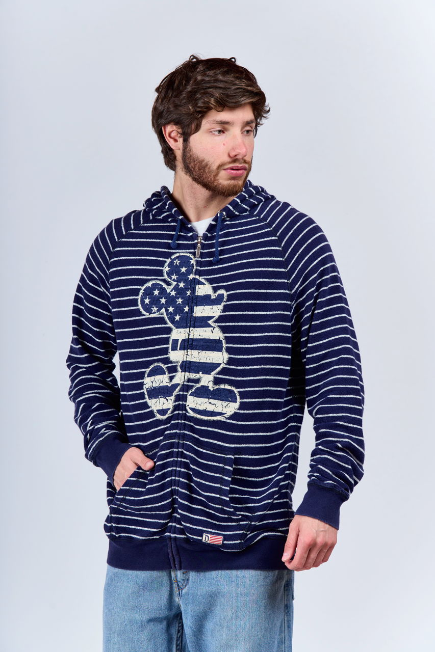 2000 Walt Disney World Mickey Mouse Striped Jacket (L)