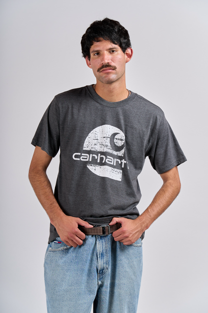 Carhartt Big Logo Gray T-shirt (M/L)