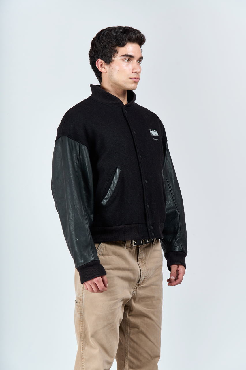 1990 Lamasz Sport Leather Varsity Jacket (M)