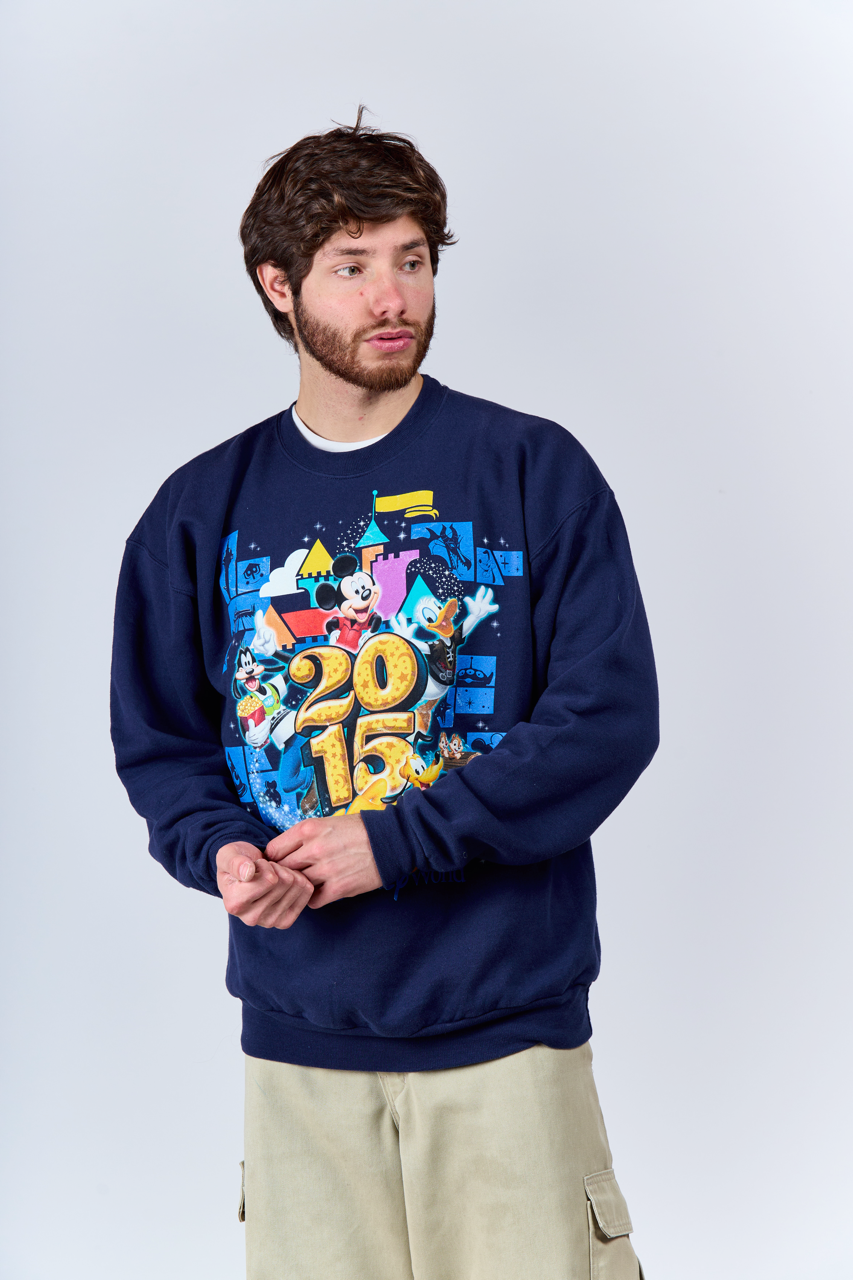 2015 Disneyland by Hanes Cotton  Crewneck (M/L)