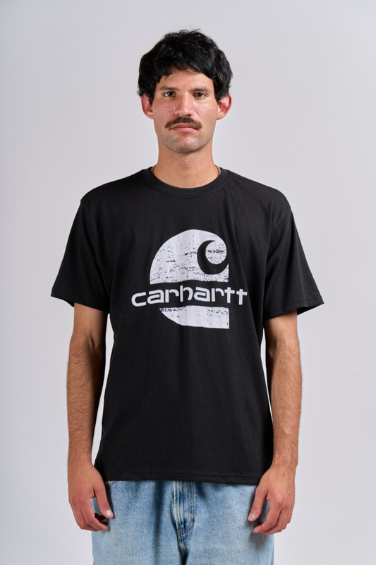 Carhartt Big Logo Black T-shirt (L/XL)