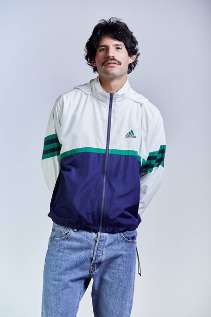 1990 Adidas Big Logo Mesh Track Jacket (M/L)