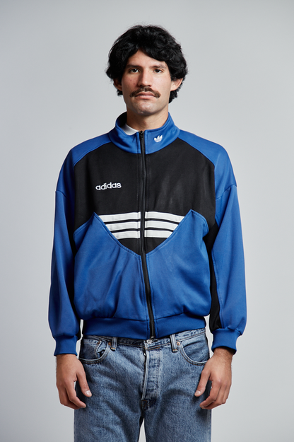 1990 Adidas Three Stripes Track Jacket (S/M)