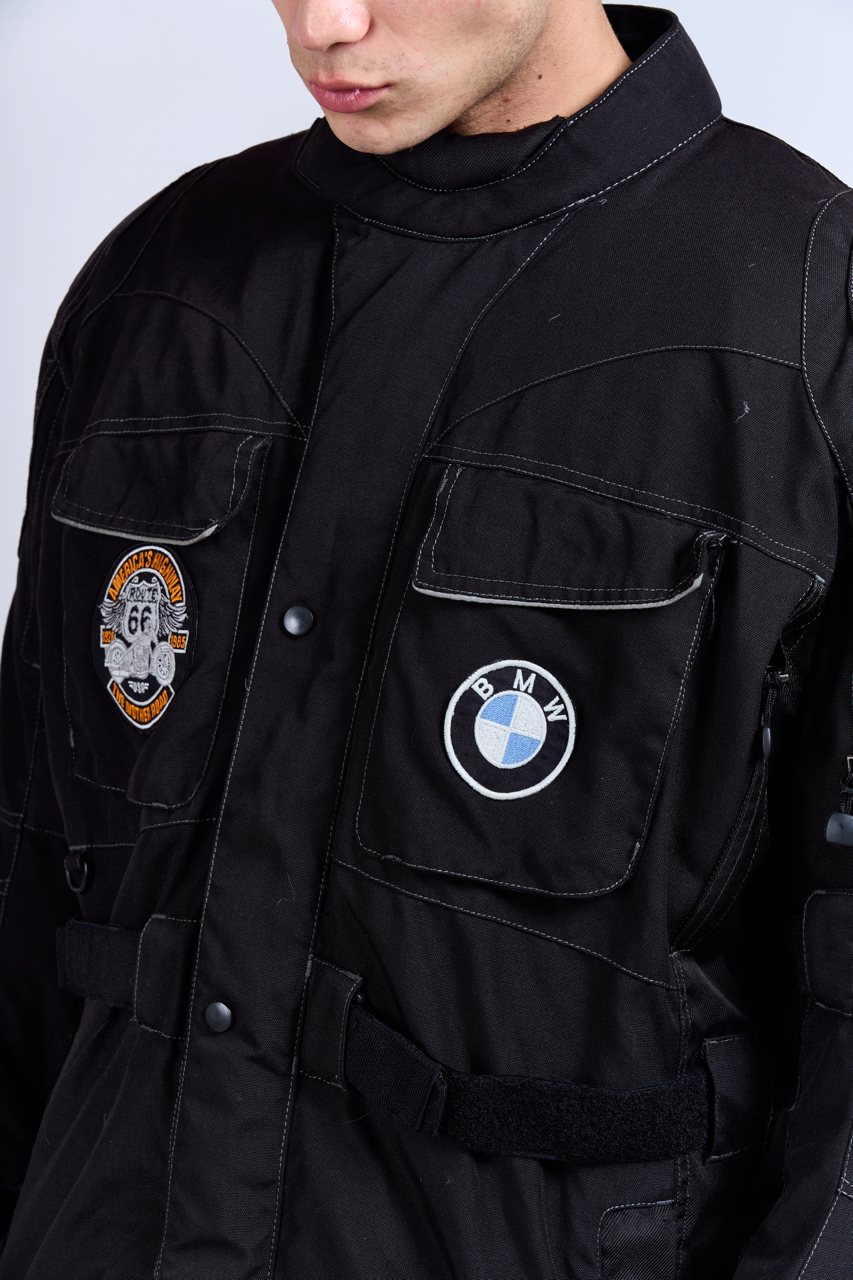 2000 Crivit BMW Armored Motorcycle Jacket (M/L)