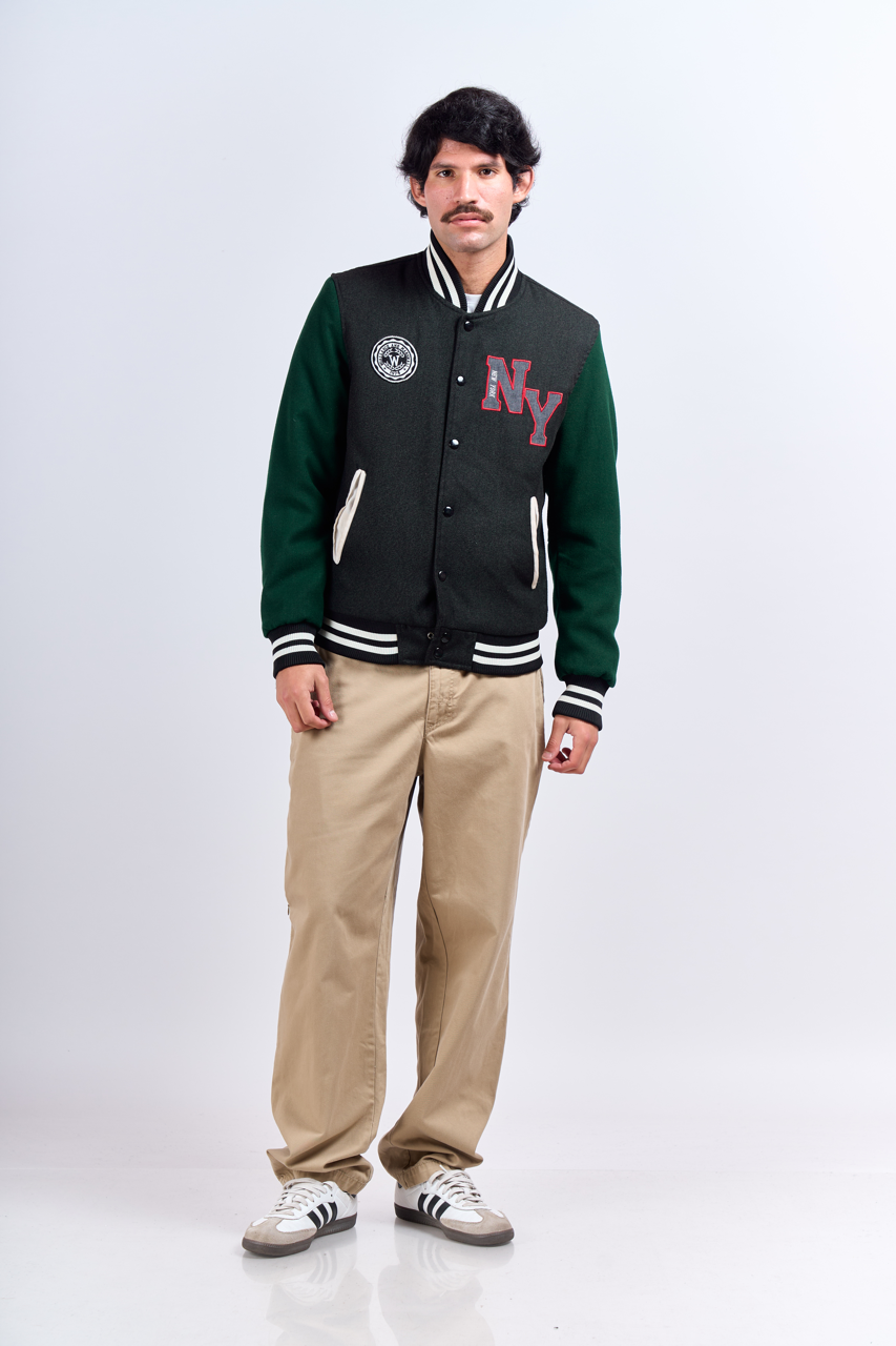 Wollance New York Cotton Varsity Jacket (S/M)