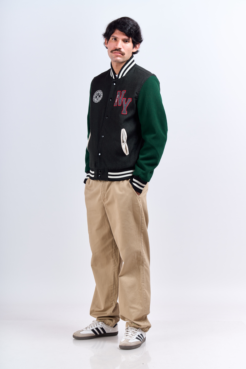 Wollance New York Cotton Varsity Jacket (S/M)