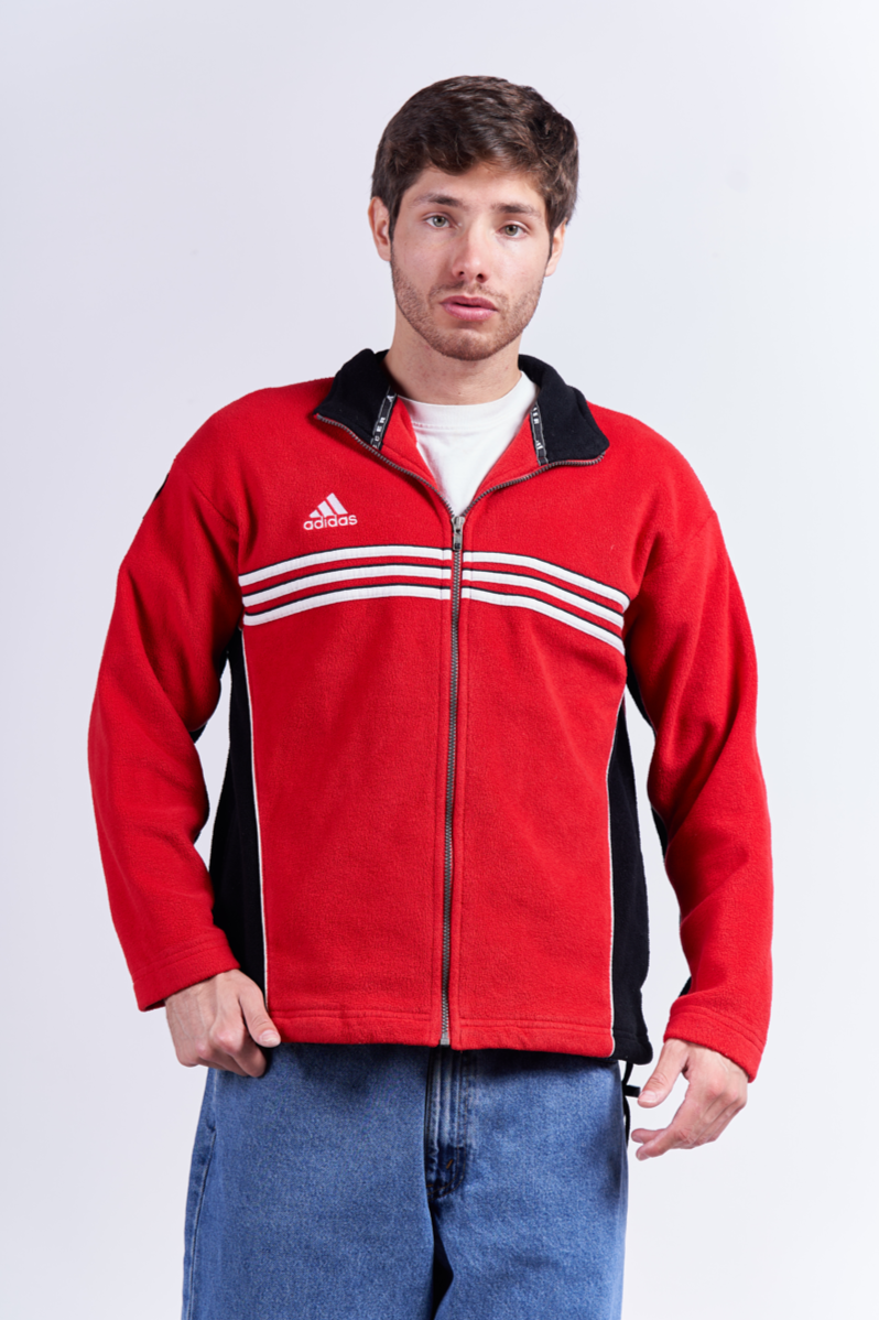 2000 Adidas Polar Three Stripes Jacket (S/M)