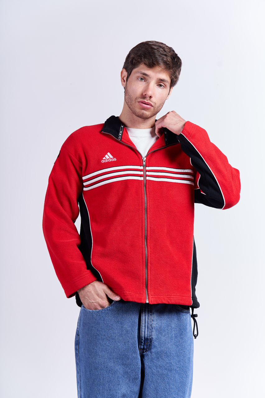 2000 Adidas Polar Three Stripes Jacket (S/M)