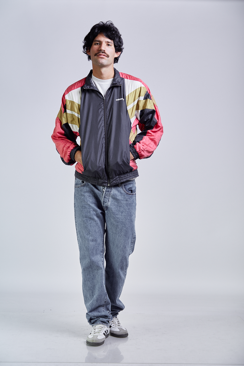 1980 Adidas Colorful Track Jacket (M/L)