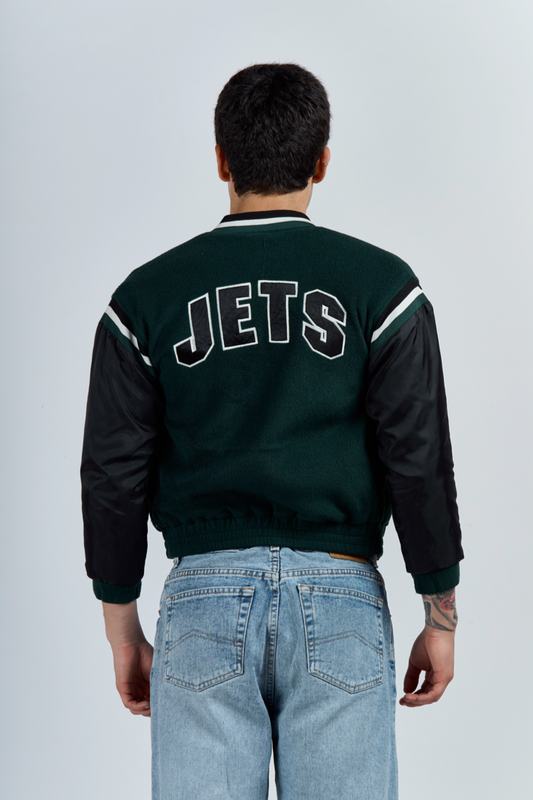 2000 NFL New York Jets Varsity Polar Jacket (XS)