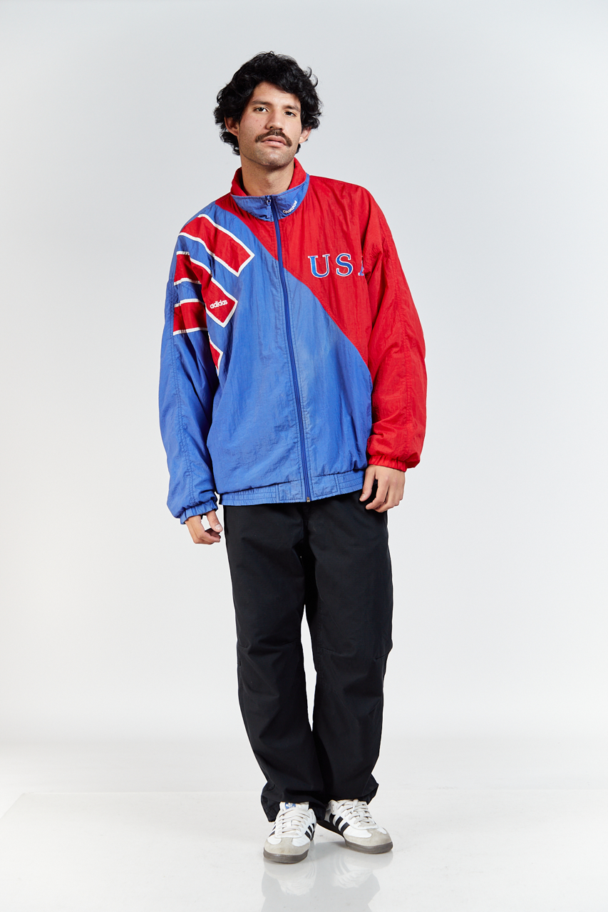 1980 Adidas USA Olympics Game Jacket (XL)