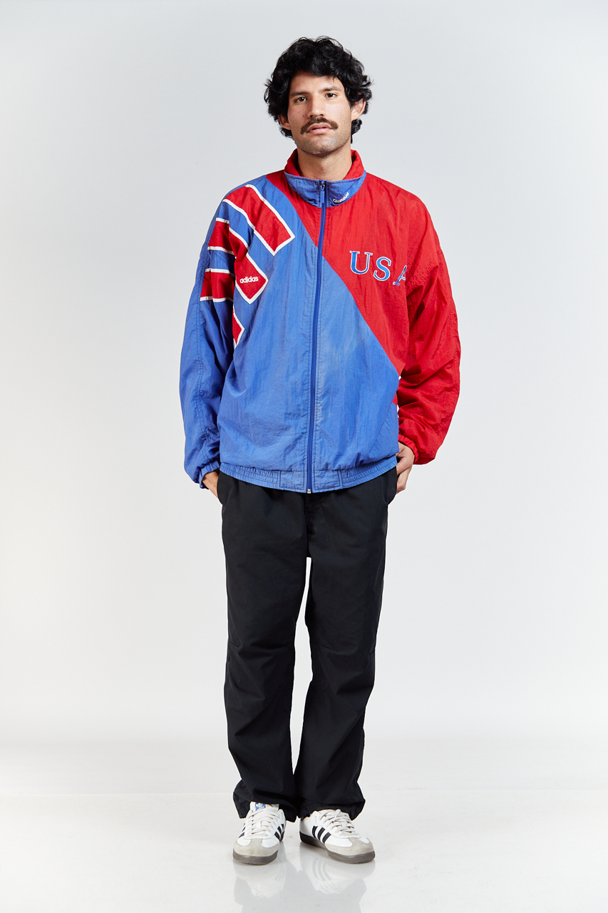 1980 Adidas USA Olympics Game Jacket (XL)