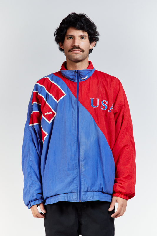 1980 Adidas USA Olympics Game Jacket (XL)