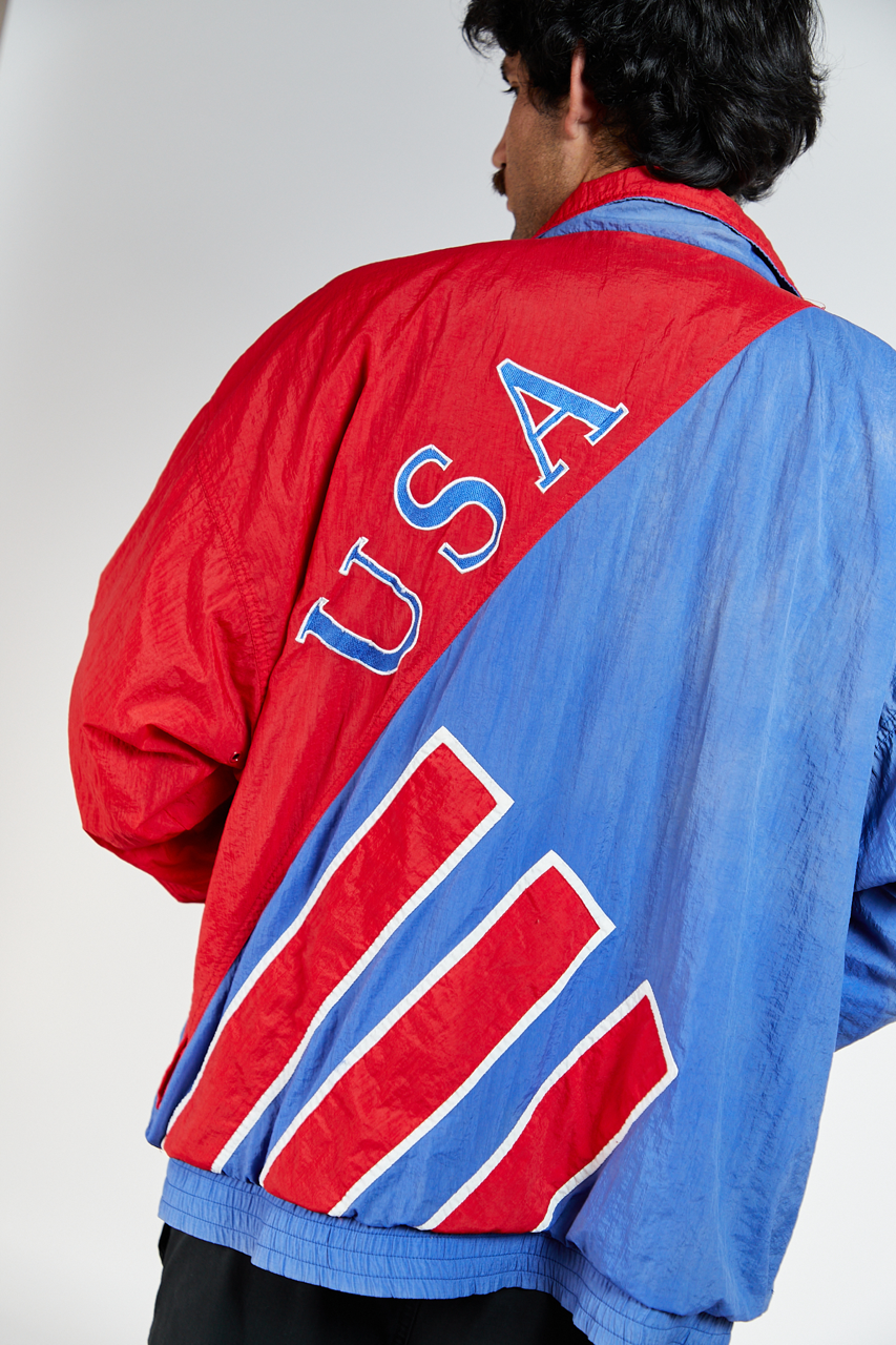 1980 Adidas USA Olympics Game Jacket (XL)