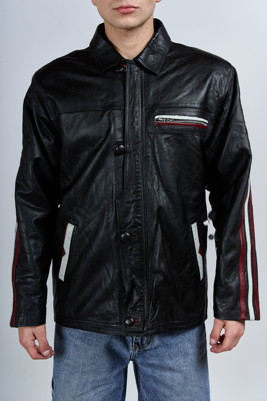 Genuine Leather Racing Jacket (M/L)