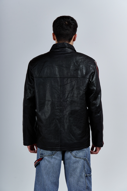 Genuine Leather Racing Jacket (M/L)