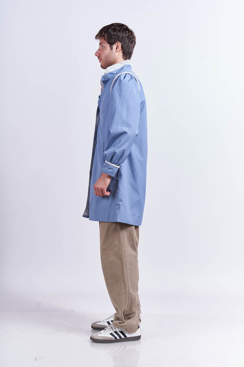 Sky Blue Trench Coat (M/L)