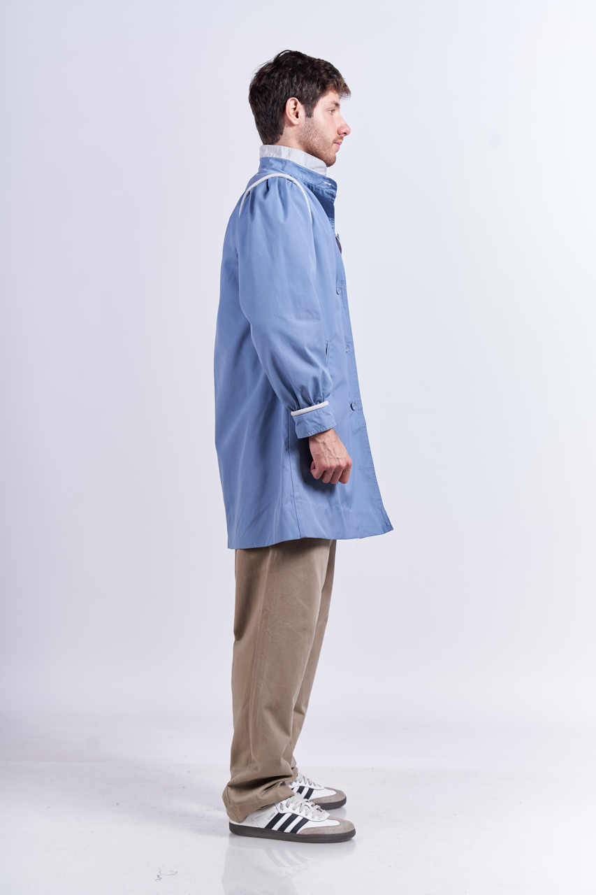 Sky Blue Trench Coat (M/L)