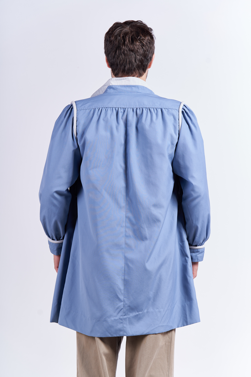 Sky Blue Trench Coat (M/L)