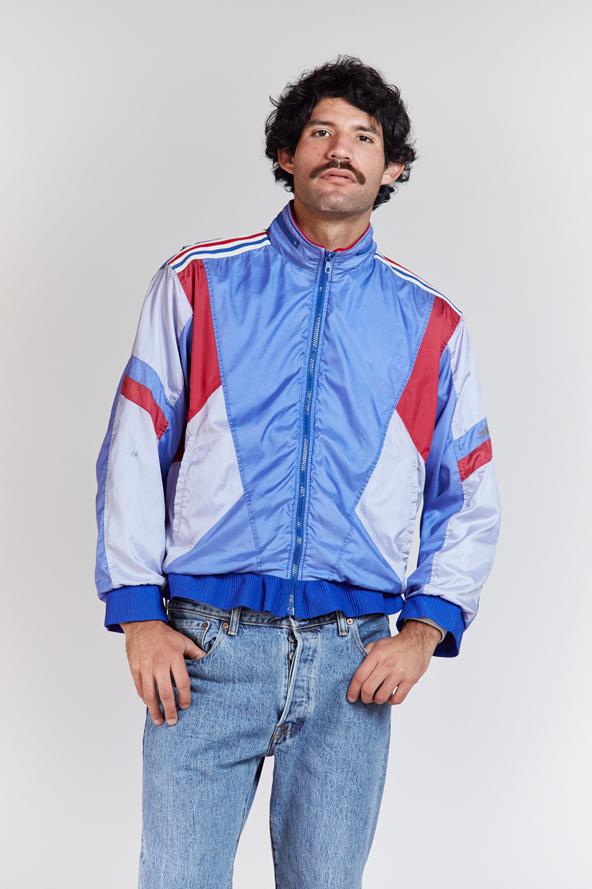 1990 Vintage Adidas x Descente Colorful Jacket (S/M)