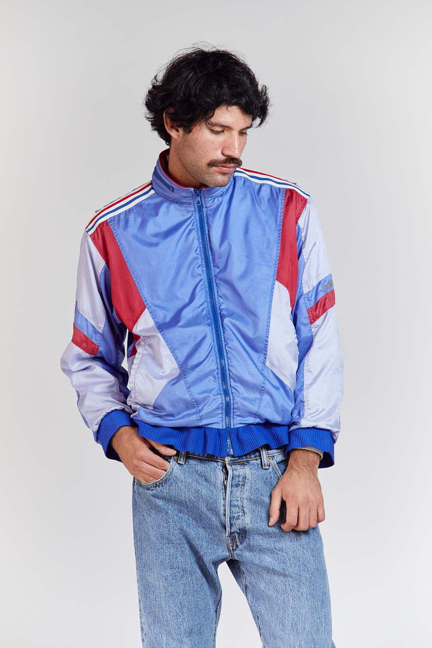 1990 Vintage Adidas x Descente Colorful Jacket (S/M)