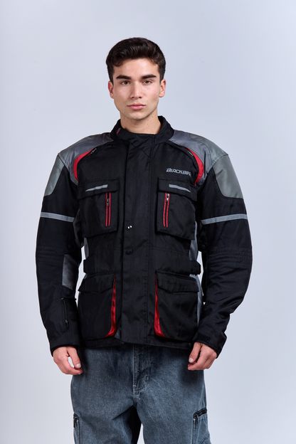 BlackBike Airvent Armored Moto Jacket (L)