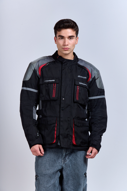 BlackBike Airvent Armored Moto Jacket (L)