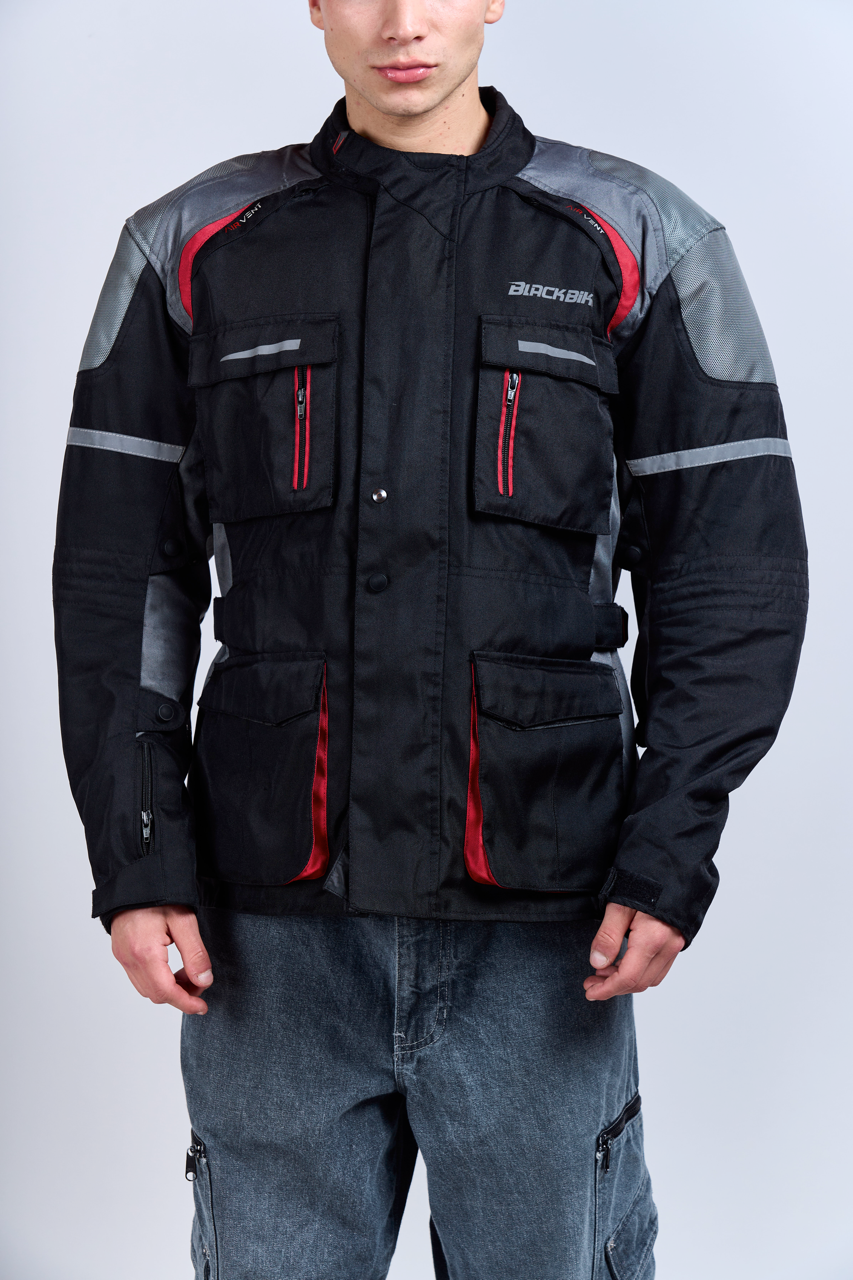 BlackBike Airvent Armored Moto Jacket (L)