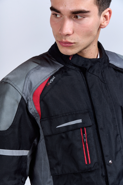 BlackBike Airvent Armored Moto Jacket (L)