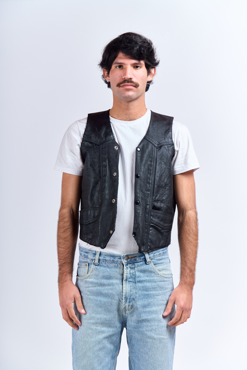 UNK Leather Vest (S/M)