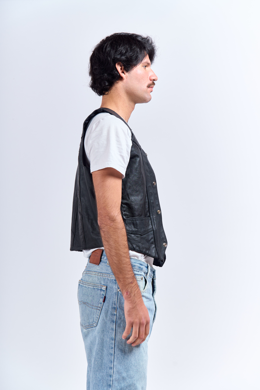 UNK Leather Vest (S/M)