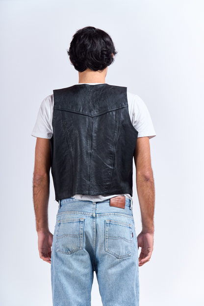 UNK Leather Vest (S/M)