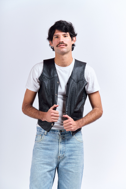 UNK Leather Vest (S/M)