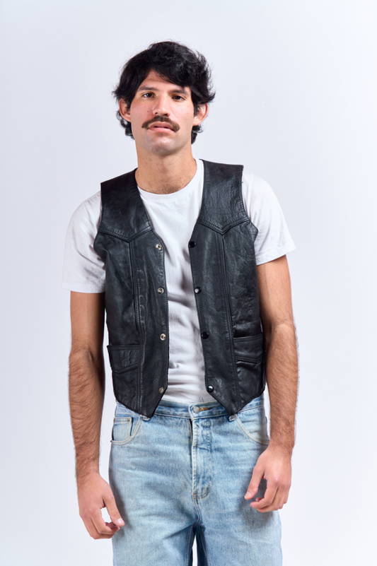 UNK Leather Vest (S/M)