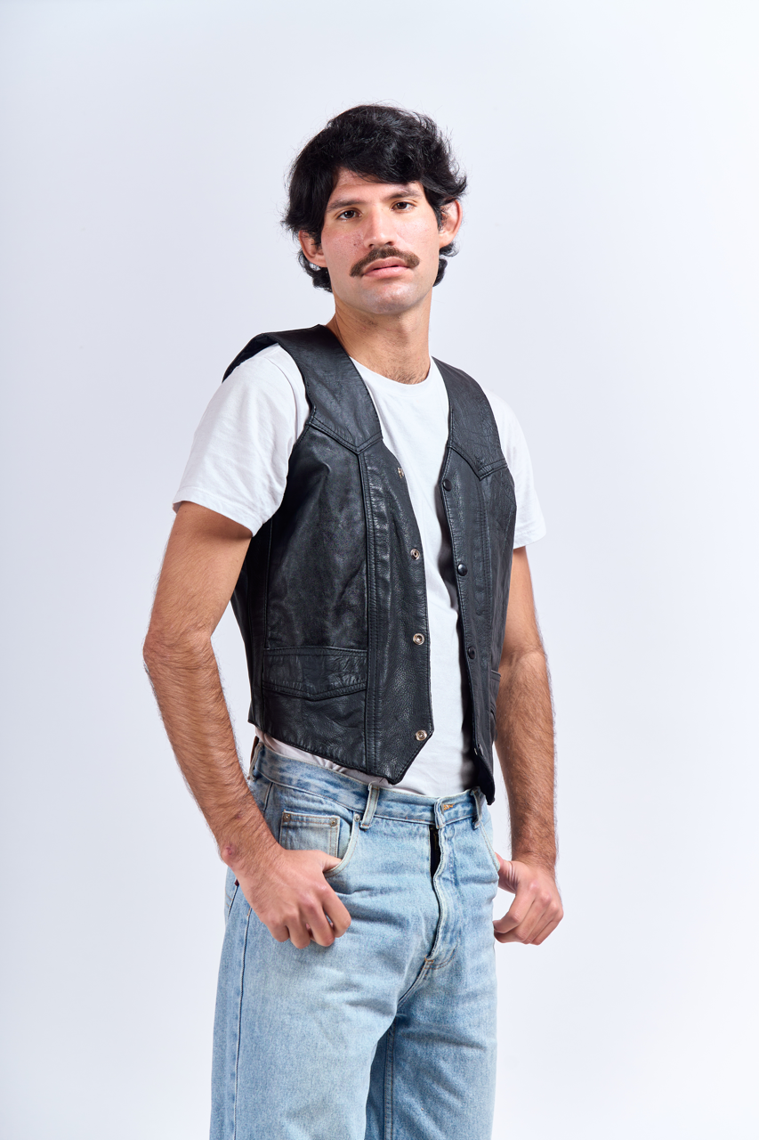 UNK Leather Vest (S/M)