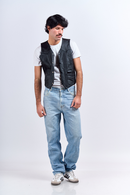 UNK Leather Vest (S/M)