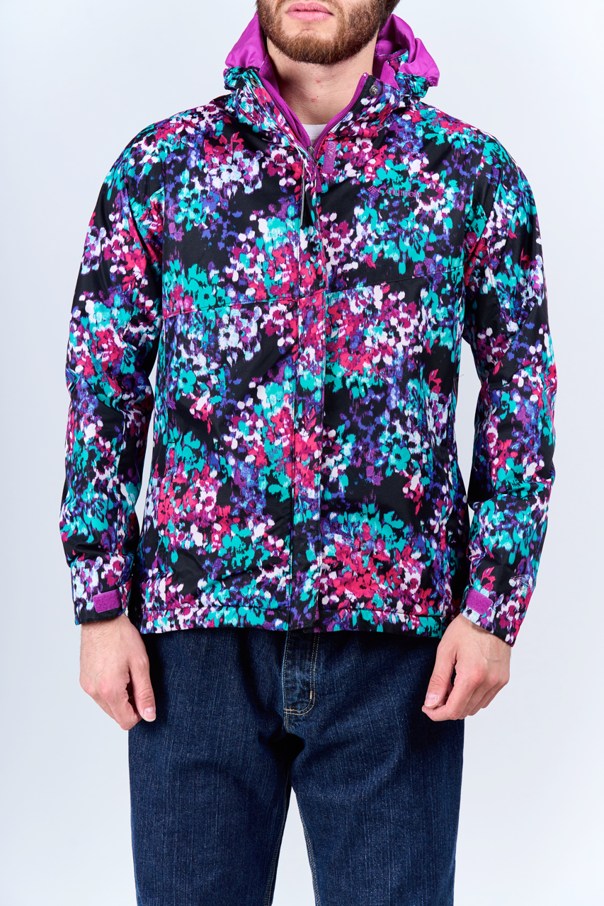 2015 Columbia Floral Omnitech Jacket (S/M)